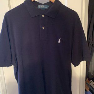 Men's Navy Blue Large Ralph Lauren Polo Shirt